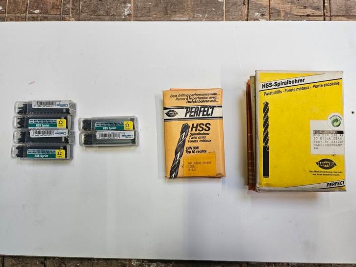 Diverse metaalboren, Doe-het-zelf en Verbouw, Gereedschap | Handgereedschap, Zo goed als nieuw, Ophalen of Verzenden