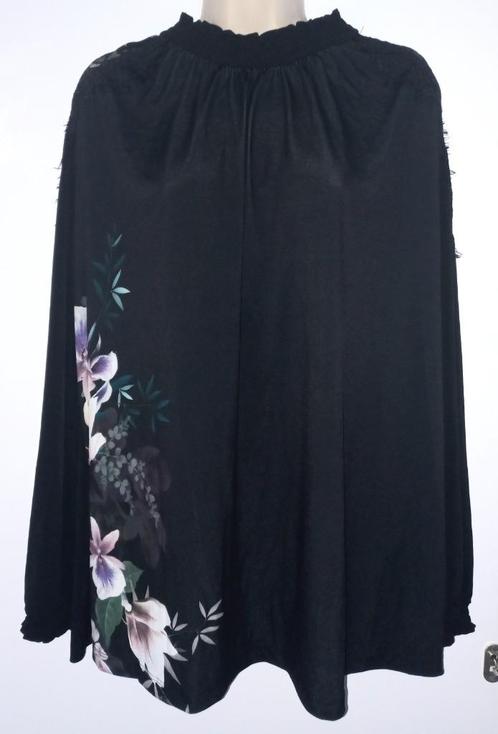 Bodyflirt tuniek maat 52/54, Kleding | Dames, Grote Maten, Zo goed als nieuw, Blouse of Tuniek, Zwart, Ophalen of Verzenden