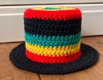 Toiletrolhoedje rasta groen geel rood gehaakt hoesje reggae, Ophalen of Verzenden, Nieuw