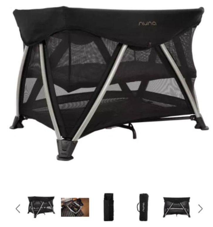 nuna kampeerbedje, Caravans en Kamperen, Kampeermeubelen, Zo goed als nieuw, Overige, Ophalen