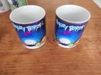 2 stenen bekers: Angry Birds (zgan), Huis en Inrichting, Keuken | Servies, Ophalen, Zo goed als nieuw, Overige stijlen, Kop(pen) en/of Schotel(s)