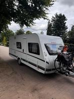 Dethleffs C’go 495 QSK – 2021 – Eerste eigenaar –, Caravans en Kamperen, Caravans, 90 kg, Vast bed, Rondzit, 7 tot 8 meter