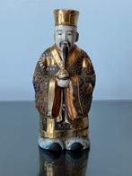 Satsuma beeld heilige Chinees Japans, Antiek en Kunst, Antiek | Porselein, Ophalen of Verzenden