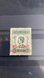 Nederlands Indië 146 met plakker/4734, Postzegels en Munten, Postzegels | Nederlands-Indië en Nieuw-Guinea, Ophalen of Verzenden