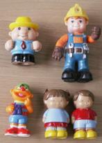 5 poppetjes figuren Bob de bouwer, Ernie , jongen, meisje en, Nieuw, Ophalen of Verzenden
