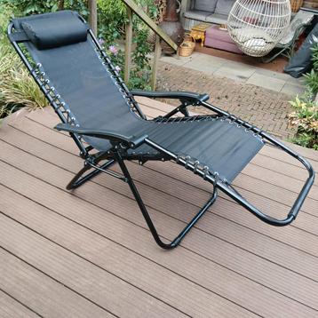 Relaxstoel - Zero Gravity Stoel - Tuinstoel beschikbaar voor biedingen