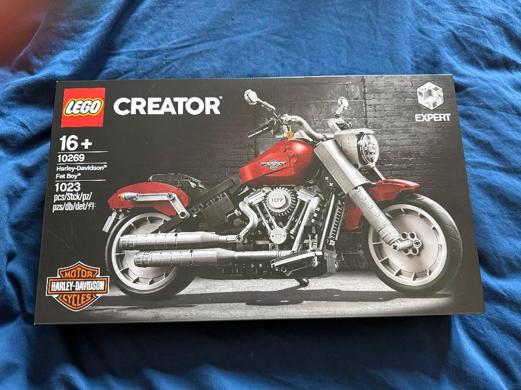 LEGO Creator Expert Harley-Davidson Fat Boy - 10269, Ophalen of Verzenden, Nieuw, Complete set, Lego