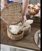 Zgan  riviera maison  heart basket  2 stuks, Ophalen of Verzenden, Zo goed als nieuw