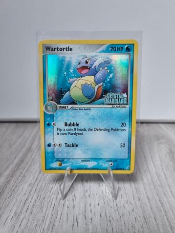 Wartortle 42 holo stamped Crystal Guardians