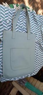 Keecie leren tas, Hungry Harry, 43x36 cm, dusty green, Verzenden, 15 inch, Zo goed als nieuw, Schoudertas