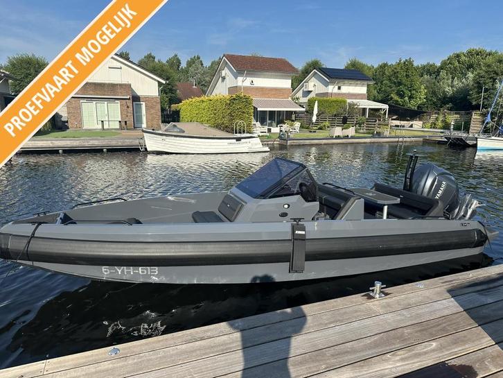 Iron 707 met Yamaha F250NCB, Watersport en Boten, Motorboten en Motorjachten, Nieuw, Polyester, 6 tot 9 meter, Benzine, 50 pk of meer