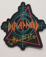 Def Leppard shaped Hysteria patch d23, Verzamelen, Muziek, Artiesten en Beroemdheden, Nieuw, Kleding, Verzenden