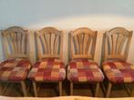 Eetkamerstoelen, 4 stuks, Ophalen, Hout, Gebruikt, Overige kleuren