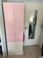 Stuva Kledingkast Roze/Wit, Huis en Inrichting, Kasten | Kledingkasten, Ophalen, Gebruikt, 50 tot 100 cm, Met lade(s)