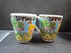 Blond mokken Spring is in the air, Huis en Inrichting, Keuken | Servies, Ophalen of Verzenden, Aardewerk, Blond Amsterdam, Kop(pen) en/of Schotel(s)