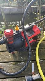 Beregeningspomp op accu, incl watervoerende armaturen., Ophalen of Verzenden, Zo goed als nieuw, Dompelpomp