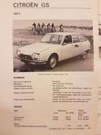 4x Citroen GS 1971-1980 Olyslager Kluwer Vraagbaken., Ophalen of Verzenden