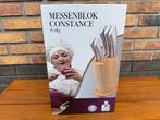 Messen Messenblok Constance 6-delig nieuw in doos, Ophalen, Nieuw
