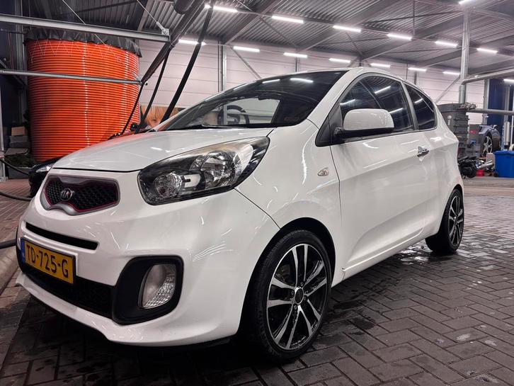 Kia Picanto 1.2 Cvvt 3-DRS 2014 Wit, Auto's, Kia, Particulier, Picanto, ABS, Airbags, Airconditioning, Alarm, Bluetooth, Boordcomputer