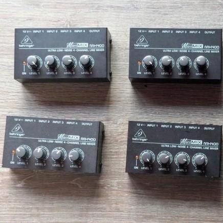 Behringer MX400, Muziek en Instrumenten, Mengpanelen, Zo goed als nieuw, Minder dan 5 kanalen, Ophalen of Verzenden
