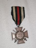 Duitse Hindenburg medaille met zwaarden 1914-1918, Ophalen of Verzenden, Landmacht, Duitsland, Lintje, Medaille of Wings