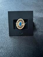 Nieuwe ring Stainless steel, Sieraden, Tassen en Uiterlijk, Ringen, Ophalen of Verzenden, Zo goed als nieuw, Blauw, Dame