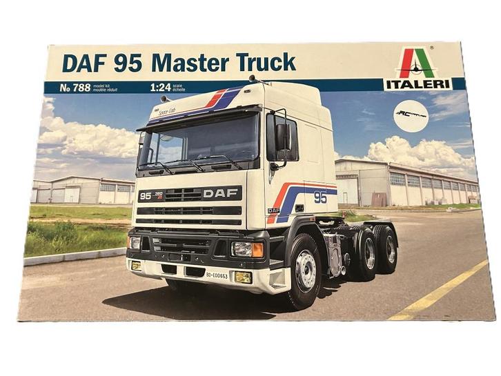 Italeri DAF 95 "MASTER TRUCK" ITA-0788 1/24, Hobby en Vrije tijd, Modelbouw | Auto's en Voertuigen, Nieuw, Truck, Groter dan 1:32