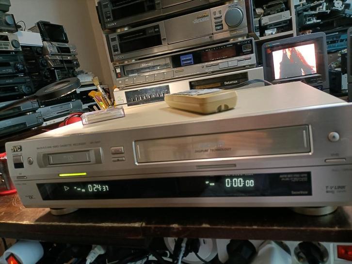 JVC HR-DVS1 MiniDV & S-VHS VCR, Audio, Tv en Foto, Videospelers, Zo goed als nieuw, VHS-speler of -recorder, Ophalen of Verzenden