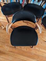 Vintage koehoorn stoelen, Huis en Inrichting, Stoelen, Gebruikt, Ophalen