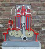 schoolmodel studiemodel leermodel dieselmotor, Antiek en Kunst, Ophalen