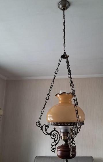 Klassieke petroleumstijl hanglamp  beschikbaar voor biedingen