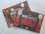Twee spellen: Wie Weet Wat: Standaard en 18+, nieuw verpakt, Ophalen of Verzenden, Nieuw, White Goblin Games