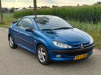 Peugeot 206 CC Cabrio 1.6-16V AUT Airco APK 07-2026, Stof, Gebruikt, Zwart, 4 cilinders