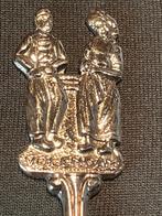 Vintage verzilverd lepeltje Volendam., Antiek en Kunst, Ophalen of Verzenden
