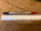 Zilveren Vulpotlood Meetlat Liniaal Rood Zwart 12 cm, Ophalen of Verzenden, Balpen, Overige merken