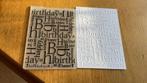 Embossingmal 10x15 cm Happy Birthday 28, Hobby en Vrije tijd, Kaarten | Zelf maken, Ophalen of Verzenden, Zo goed als nieuw, Overige thema's