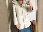Zara Teddy jas - XS (valt als S), Kleding | Dames, Ophalen of Verzenden, Zo goed als nieuw, Maat 36 (S), Wit