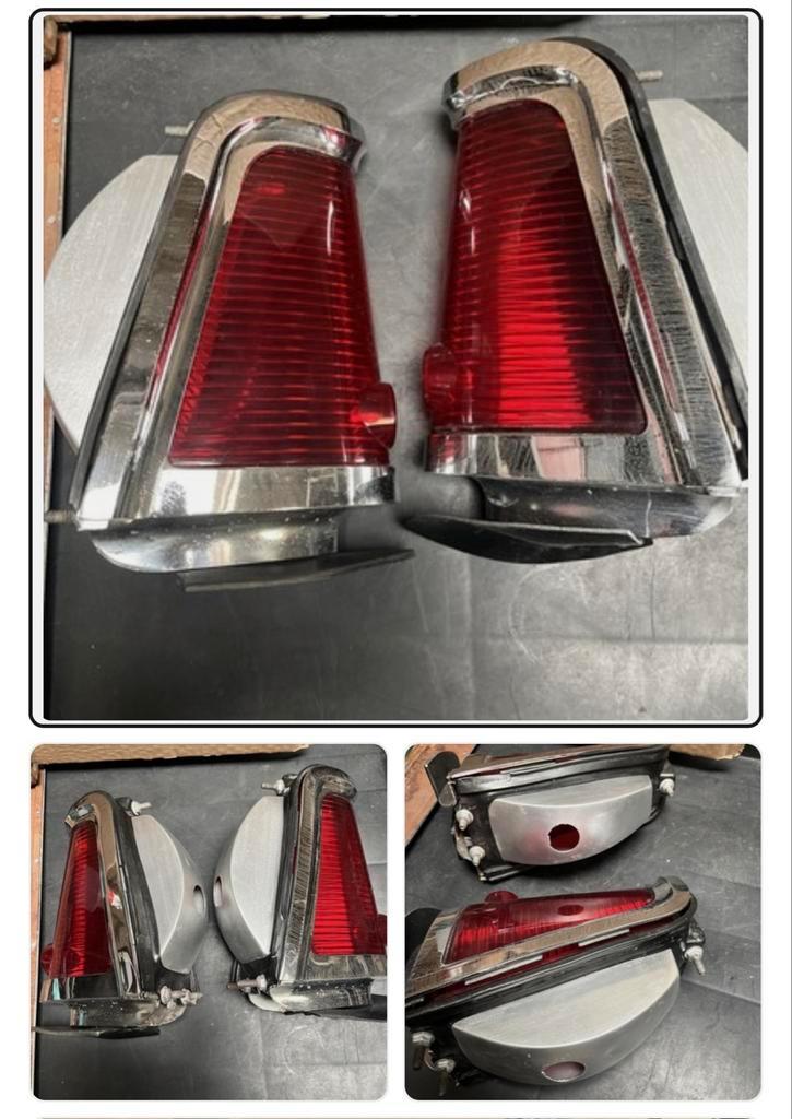 Lincoln Continental '1963 Achterlichten - Goede Staat!, Auto-onderdelen, Verlichting, Lincoln, Gebruikt, Ophalen of Verzenden