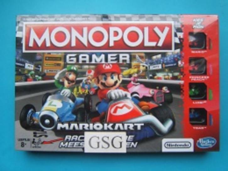 Monopoly Gamer Mario Kart nr. 0318 E1870 104-00, Hobby en Vrije tijd, Gezelschapsspellen | Bordspellen, Nieuw, Ophalen