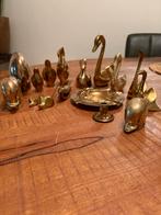 Koperen beeldjes/ dieren, Antiek en Kunst, Antiek | Koper en Brons, Ophalen of Verzenden, Koper