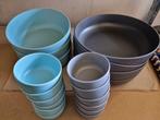 19 Ah royal vkb buitenservies schalen bakjes buiten servies, Huis en Inrichting, Keuken | Servies, Overige materialen, Ophalen of Verzenden