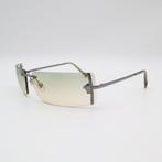 Vintage Versace Sunglasses Made in Italy 90s, Overige merken, Zonnebril, Zwart, Nieuw