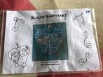 Blauw knutselpakket babyhart , atelier Pippilotta, Ophalen of Verzenden
