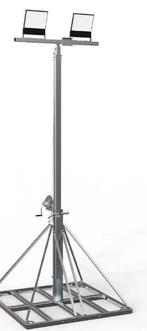 te koop - telescoop mast  6/12m TEAB, Ophalen, Gebruikt