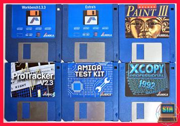 Commodore Amiga 500 1000 etc Utilities op 3.5" Diskette Disk beschikbaar voor biedingen
