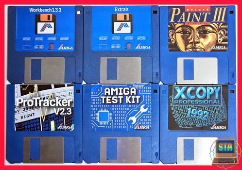 Commodore Amiga 500 1000 etc Utilities op 3.5" Diskette Disk, Computers en Software, Vintage Computers, Ophalen of Verzenden