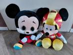 2 grote mickey mouse knuffels 50 cm, Ophalen of Verzenden, Zo goed als nieuw, Overige typen
