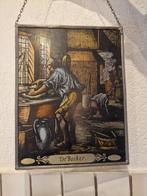 Glas in Lood: De Backer, Antiek en Kunst, Ophalen of Verzenden