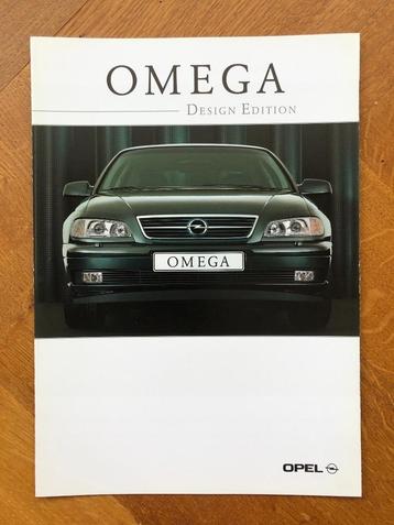 Opel Omega Design Edition folder 2000 beschikbaar voor biedingen