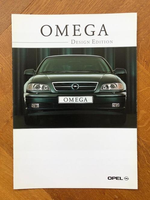 Opel Omega Design Edition folder 2000, Boeken, Auto's | Folders en Tijdschriften, Nieuw, Opel, Verzenden
